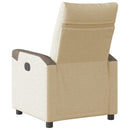 Relaxsessel Elektrisch Stoff Creme
