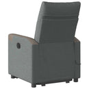Massagesessel Mit Aufstehhilfe Stoff Dunkelgrau