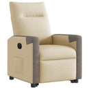 Relaxsessel Mit Aufstehhilfe Elektrisch Stoff Creme