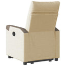 Relaxsessel Mit Aufstehhilfe Elektrisch Stoff Creme