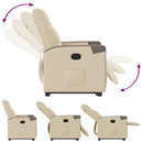 Relaxsessel Mit Aufstehhilfe Elektrisch Stoff Creme