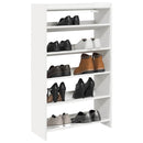 Schuhregal 80X25X Holzwerkstoff Weiß