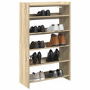 Schuhregal Sonoma-Eiche 80X25X Holzwerkstoff Sonoma Eiche
