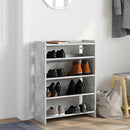 Schuhregal 60X25X Holzwerkstoff Betongrau