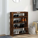Schuhregal 60X25X Holzwerkstoff Räuchereiche