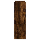 Schuhregal 60X25X Holzwerkstoff Räuchereiche