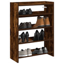 Schuhregal 60X25X Holzwerkstoff Räuchereiche