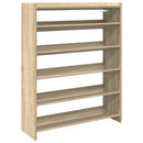 Schuhregal Sonoma-Eiche 80X25X Holzwerkstoff Sonoma Eiche
