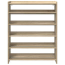Schuhregal Sonoma-Eiche 80X25X Holzwerkstoff Sonoma Eiche