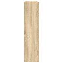 Schuhregal Sonoma-Eiche 80X25X Holzwerkstoff Sonoma Eiche