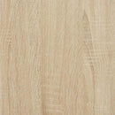 Schuhregal Sonoma-Eiche 80X25X Holzwerkstoff Sonoma Eiche