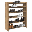 Schuhregal Artisan-Eiche 80X25X Holzwerkstoff Eiche Handwerklich