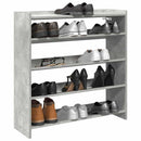 Schuhregal 60X25X Holzwerkstoff Betongrau