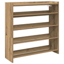 Schuhregal Artisan-Eiche 80X25X Holzwerkstoff Eiche Handwerklich