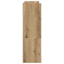 Schuhregal Artisan-Eiche 80X25X Holzwerkstoff Eiche Handwerklich