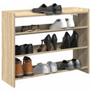 Schuhregal Sonoma-Eiche 80X25X Holzwerkstoff Sonoma Eiche