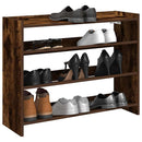 Schuhregal 60X25X Holzwerkstoff Räuchereiche