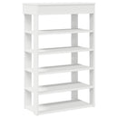 Schuhregal 60X30X98 Cm Holzwerkstoff