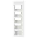 Schuhregal 60X30X98 Cm Holzwerkstoff