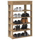 Schuhregal 60X30X98 Cm Holzwerkstoff