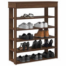 Schuhregal 60X30X98 Cm Holzwerkstoff