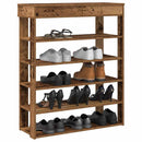 Schuhregal 60X30X98 Cm Holzwerkstoff