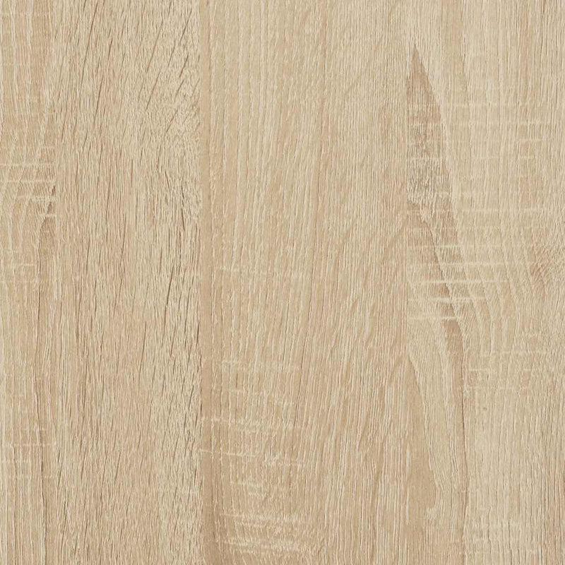 Wandregale 2 Stk. Sonoma-Eiche 100x16,5x16,5 cm Holzwerkstoff