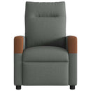Relaxsessel Stoff Dunkelgrau