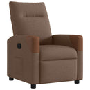 Relaxsessel Stoff Braun