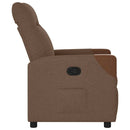 Relaxsessel Stoff Braun