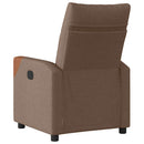 Relaxsessel Stoff Braun