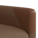 Relaxsessel Stoff Braun