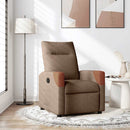 Relaxsessel Stoff Braun