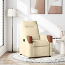 Massagesessel Elektrisch Stoff Creme