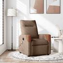 Relaxsessel Stoff Braun
