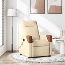 Massagesessel Elektrisch Stoff Creme