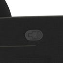 Relaxsessel Stoff Schwarz