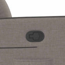 Relaxsessel Stoff Taupe
