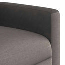 Relaxsessel Stoff Taupe