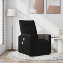 Relaxsessel Stoff Schwarz