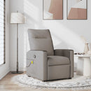 Relaxsessel Stoff Taupe