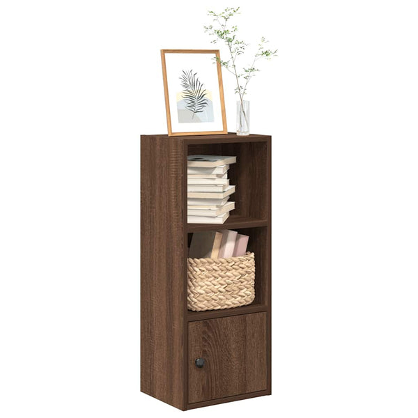 Bücherregal Braun Eichen-Optik 31x24x77 cm Holzwerkstoff