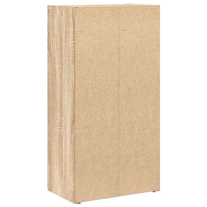 Bücherregal Sonoma-Eiche 40x24x77 cm Holzwerkstoff