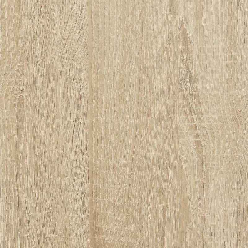 Wand-Eckregal Sonoma-Eiche 32x32x127,5 cm Holzwerkstoff