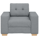 Sessel Hellgrau 59 Cm Stoff