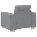 Sessel Hellgrau 59 Cm Stoff