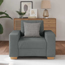 Sessel Dunkelgrau 59 Cm Stoff