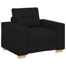 Sessel Schwarz 59 Cm Stoff