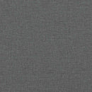 Zweisitzer-Sofa Dunkelgrau 140 Cm Stoff