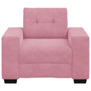 Sessel Rosa 59 Cm Samt